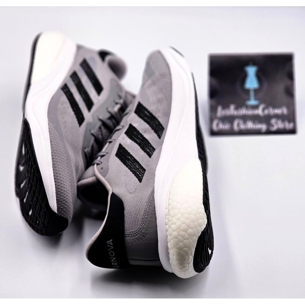 NWOB Adidas Men's Gray/Black Supernova Running Athletic Sneakers Size 11 2159 - Picture 13 of 16